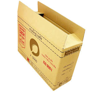 Boîtes en carton ondulé auto-érectables en matériaux recyclés personnalisées, logo imprimé en offset, emballage écologique, produits ménagers - Product Image 2