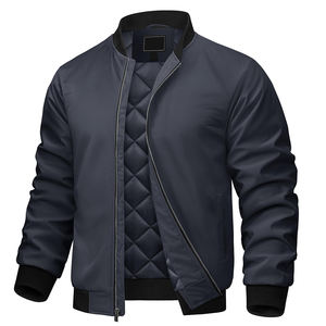 Blouson universitaire personnalisé pour homme, produit tendance, prix bas, faible quantité minimum de commande. - Product Image 1