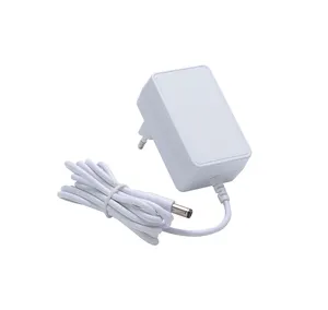 US EU AU UK plug ac dc 24w white color adaptor 12v 1a 2a 3a cctv power supply adapter charger 1000ma 2000ma 3000ma