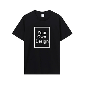 เสื้อยืดคอตตอนสีดำแขนสั้นคอกลมทรงปกติสำหรับผู้ชาย ยี่ห้อ PUFFIN SPORTS OEM ดีไซน์เรียบง่ายแบบลำลอง ผ้าเจอร์ซีย์ถัก พิมพ์ลายด้านหน้า - Product Image 6