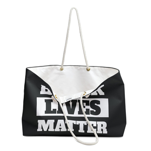 กระเป๋าถือ Black Lives Matter Weekender Bag กระเป๋าสะพายไหล่ขนาดใหญ่ จุของได้เยอะ เหมาะสำหรับเดินทาง ของขวัญสุดเก๋ แฟชั่นอุปกรณ์เสริม - Product Image 3