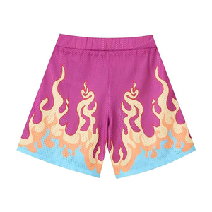 Shorts de sport amples en maille pour hommes, style hip-hop urbain personnalisé, grande taille, pour le basketball 2026 - Product Image 6