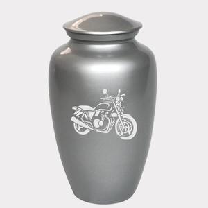 Classic Motorbike Cremation Urn <b>for</b> Human <b>Ashes</b> Memorial Funeral Urn Decorative <b>Keepsake</b> <b>Ash</b> Container Motorcycle Theme - Product Image 1