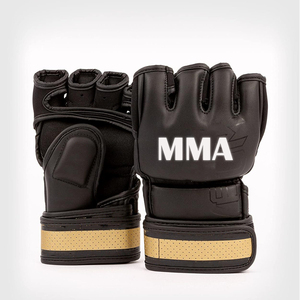 Guantes de Sparring MMA de Medio Dedo, Material PU, Suaves y Duraderos, para Gimnasio, Aceptamos OEM, Alta Calidad, para Kick Boxing y Grappling - Product Image 6
