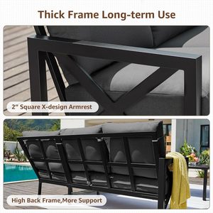 Muebles de Exterior Comerciales Homall para Uso en Resorts, Cafés, Casas de Huéspedes y Patios - Product Image 2