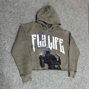 Trending Style Pink Zipper Distressed Hoodie <b>Rhinestone</b> Zip up <b>Jacket</b> Adjustable Price Acid Wash Men Fleece Streetwear Hoodie - Product Image 6
