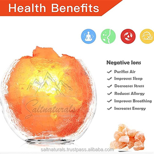Quality Himalayan Salt <b>Lamp</b> Handcrafted Finish Himalayan Salt <b>Lamp</b> For <b>Shelf</b> Decor Himalayan Salt <b>Lamp</b> - Product Image 3