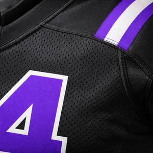 Uniformes de football américain professionnels en sublimation, 100% polyester, design personnalisé, respirants, rembourrés, maille 3D - Product Image 3