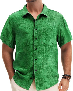 Camiseta de Punto de Algodón de Color Sólido para Hombre, Transpirable, Ligera, de Manga Corta, Informal, para Uso Diario de Verano, con Logotipo Personalizable - Product Image 3