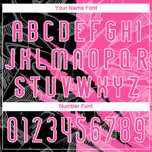 Personaliza tu camiseta de voleibol sublimada en rosa y negro con el logotipo de tu equipo para hombre, conjunto de uniforme juvenil que absorbe la humedad, OEM - Product Image 5