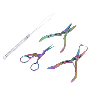 Kits d'extensions de cheveux, outils et accessoires de coiffure professionnels pour coiffeurs - Product Image 3