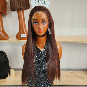 Bone Straight Natural Color for <b>Lace</b> Front Remy Human Hair <b>Wigs</b> Women Pre Plucked 13x4 13x6 Hd Transparent <b>Lace</b> <b>Wig</b> - Product Image 3