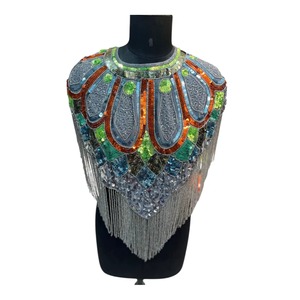 Capa de Lentejuelas con Cuentas de Primera Calidad para Mujer, Vestidos de Noche, Vestidos de Novia y Moda de Diseñador Disponible a Buen Precio - Product Image 6