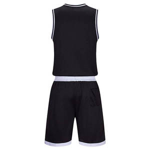 Uniformes de basketball imprimés respirants de haute qualité en gros, 100 % polyester, sans manches, noms d'équipe personnalisés pour la vente en ligne - Product Image 2