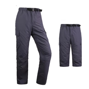 Men's Quick Dry Cargo Pants Elastic Waist Water Resistant Outdoor Tactical Green Regular Fit With Pockets All Seasons - Product Image 5