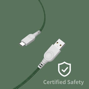 Cable USB-A a C de Primera Calidad con Carcasa Metálica y Trenzado de Nailon/PVC para Teléfonos Móviles, Computadoras y Tabletas, Carga y Sincronización, Certificado RoHS/REACH - Product Image 5