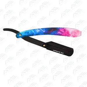 Rasoir droit fantaisie en acier inoxydable pour hommes et femmes lames jetables pour le toilettage du visage et du corps de la barbe - Product Image 3