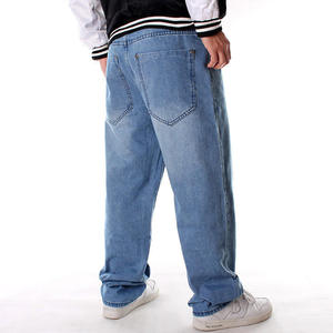 Pantalones Vaqueros de Mezclilla para Hombre, Corte Ajustado, Hechos a Medida, Nuevo Estilo, Diseño Lavado, Fabricante OEM - Product Image 3