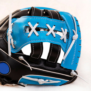 Gants de baseball professionnels en cuir véritable pour receveur, avec votre logo, pour lanceur gaucher, durables, légers, personnalisables, en tissu, pour la main - Product Image 5