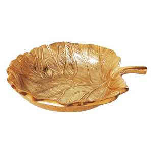 Bol décoratif en métal fait main avec motif sculpté pour fruits et collations, décoration de fête moderne et luxueuse - Product Image 3