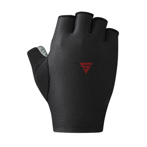 Guantes de Ciclismo Transpirables de Medio Dedo Hechos de Tela de Malla, Tela de Rizo, Tela Elástica y Cuero Sintético - Product Image 5