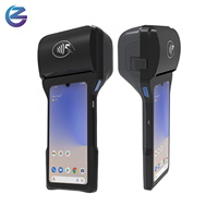 TPV Móvil Android Z93 con Impresora Térmica y Inicio de Sesión Biométrico para Transacciones Seguras al Aire Libre y Ventas en Campo