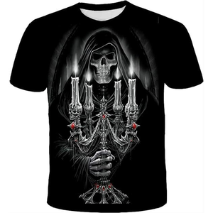 เสื้อยืดโอเวอร์ไซส์แขนสั้นพิมพ์ลายดิจิตอล 3 มิติ แบบเรียบๆ สีพื้น ยูนิเซ็กส์ สำหรับฤดูร้อน รุ่นใหม่ ขายส่งจากโรงงานโดยตรง - Product Image 5