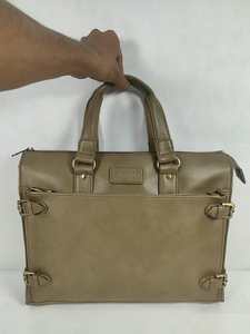 Premium PU Leatherite Fashion Laptop Tote Bag for Men Large Capacity Business Office <b>Handbag</b> Zipper Closure Adjustable Shoulder - Product Image 1
