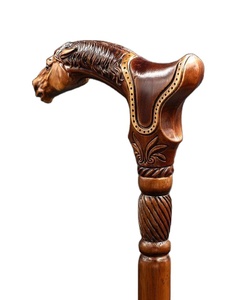 Bastón de madera hecho a mano con mango de madera al mejor precio - Product Image 2