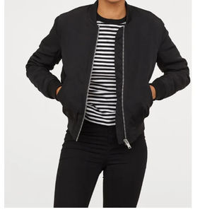 Chaqueta de Piloto Tipo Bomber para Hombre, Chaqueta Bomber de Piel de Oveja Genuina para Hombre, Venta al por Mayor, Nuevo Diseño, Color Personalizado - Product Image 2