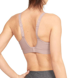 Soutien-gorge de sport respirant pour femme, nouveau design, séchage rapide, léger, logo frontal, bretelles croisées, maintien moyen - Product Image 3