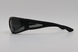 Lunettes de soleil polarisées UV400 pour la pêche, style enveloppant, unisexe, légères, monture PC, logo personnalisé, taille adulte, bifocales RWF133 - Product Image 5