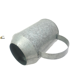 กระป๋องรดน้ำสำหรับตกแต่งสวน,กระป๋องโลหะแบบพกพามือจับอวบน้ำแบบยาวพวยการดน้ำโลหะ - Product Image 2