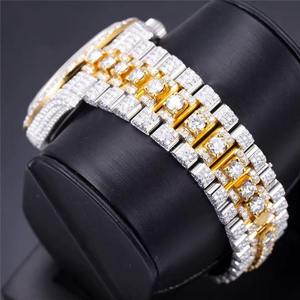 High Quality Iced Out Hip Hop Watch Moissanite Luxury Watch Wholesale Manufacturer - Product Image 6