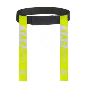 เข็มขัดรัดเอวสำหรับรักบี้ 5KINGZ SPORTS สีเหลืองดำ น้ำหนักเบา เป็นมิตรกับสิ่งแวดล้อม เหมาะสำหรับใช้ในการแข่งขัน โปรโมชั่น ทีมกีฬา และอุปกรณ์สนับสนุน - Product Image 1