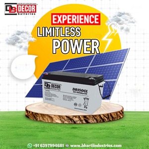 Batería solar de gel 12 voltios 150AH Batería solar de gel Principales exportadores de baterías de plomo ácido de gel a Dubai por India con precio de fábrica - Product Image 3