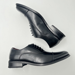 Men's Formal Dress Shoes Mesh Breathable Business Casual Genuine Leather Slip-On Lace-Up Groom Wedding Shoes - Product Image 3