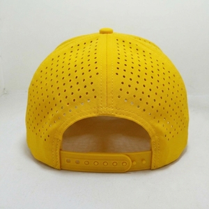 Gorra de Béisbol Personalizada OEM de 5 Paneles, con Perforaciones Láser, Visera Curva, Ajustable, Unisex, para Deportes al Aire Libre - Product Image 5