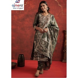 Women Stylish Traditional Kurti Suit Designer Ethnic Party Wear Outfit for <b>Wedding</b> Office Wear Elegant Fit - Product Image 1