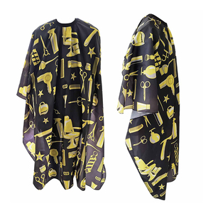 Cape de Barbier Couleur Unique Vente en Gros Qualité Supérieure Robe de Coiffeur Personnalisation de Marque Design Moderne 2026 - Product Image 2