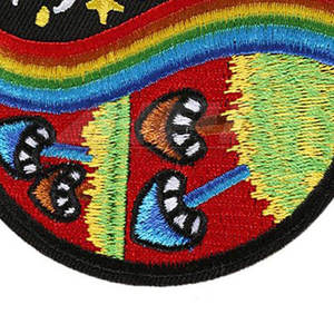 Custom 3D Embossed Rubber PVC <b>Sew</b>-<b>On</b> <b>Patches</b> with Nonwoven Felt Fabric for Clothing - Product Image 6