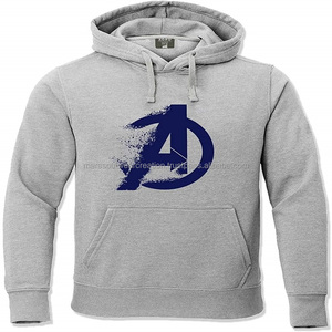 Sweat-shirts à capuche personnalisés de haute qualité en gros, vêtements de mode streetwear OEM pour hommes, tailles 2XL à 6XL, sweat-shirts vierges en coton - Product Image 2