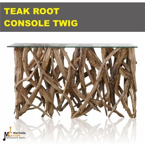 ก้านคอนโซลรากไม้สัก - Product Image 1
