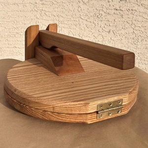 Presse à tortillas en bois naturel réutilisable ILAHI - Machine à tortillas en gros, compatible lave-vaisselle, écologique, pliable - Product Image 6