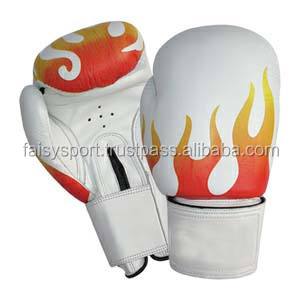 Guantes de Boxeo Chrome Heart de Último Diseño, Elegantes, de Cuero Vacuno, con Cordones, Agarre de Cuero Vacuno Genuino para Ganar - Product Image 6