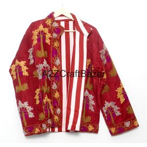 Veste Cotrise brodée à la main, design vintage, écologique, séchage rapide, respirante, doublée de coton, printemps, automne, été, hiver - Product Image 5