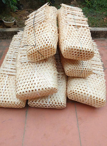 Cesta de Picnic de Bambú Natural Hecha a Mano, Solución Ecológica para Almacenamiento del Hogar - Product Image 5