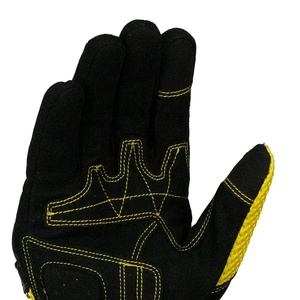 Motorcycle Racing <b>Gloves</b> Winter Insulated Arrmor Protection Waterproof Breathable Magnetic Closure Half Finger Unisex Riding - Product Image 5