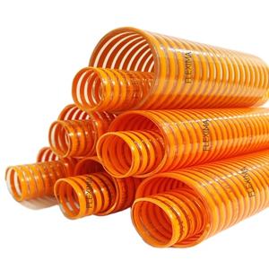 Tuyau d'aspiration minier à haute pression en PVC renforcé durable léger transfert de sable d'eau de boue de conception flexible - Product Image 1