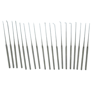 Juego de microganchos nerviales de acero inoxidable, instrumentos quirúrgicos dentales, kit de herramientas de precisión, certificado CE, clase I, kits de primeros auxilios para hospitales - Product Image 2
